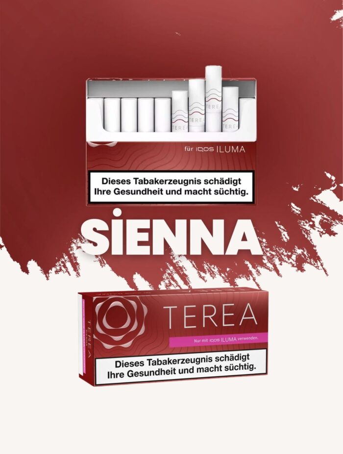 IQOS Terea Sienna Iluma için özel tütün serisi. KApıda ödeme ile satın al