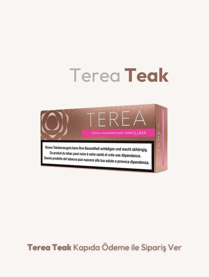 IQOS Terea Teak Aroması Stoklarımızda